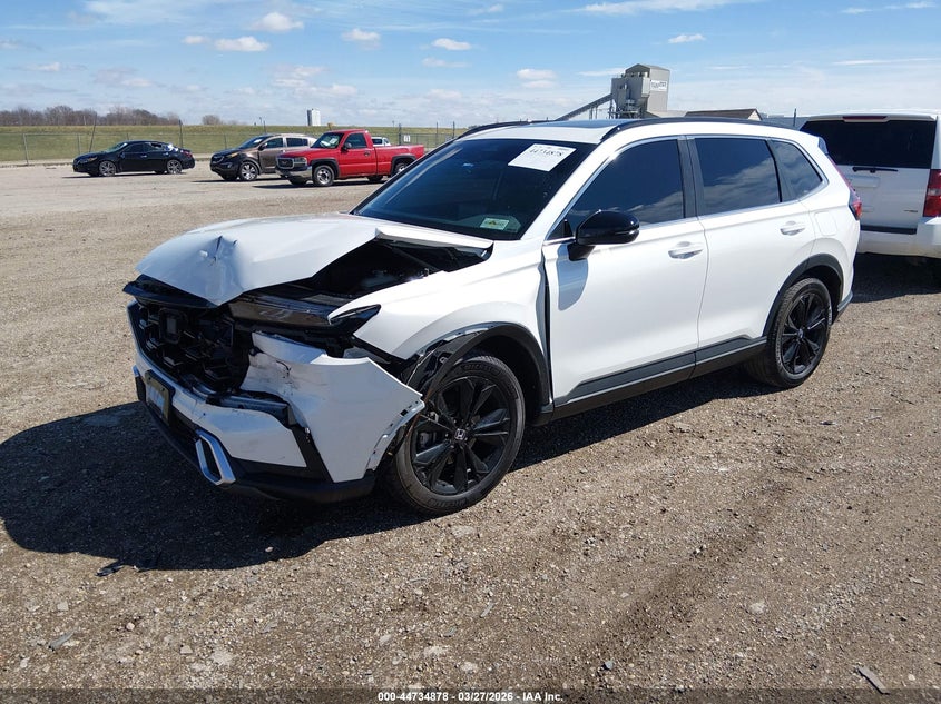 2025 Honda Cr-v VIN 7FARS6H92SE077890 IAAI salvage auction — FRONT END, Clear (Illinois), sold $14,900 on 2026-08-22 (photo 2)