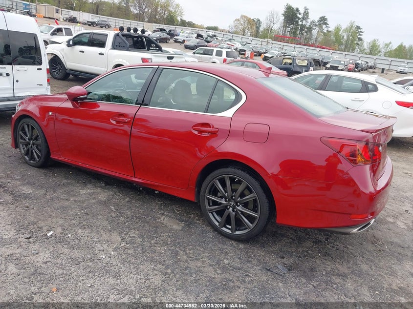 2013 Lexus Gs VIN JTHCE1BL1D5016792 IAAI salvage auction — SIDE, Wait Title, sold $2,800 on 2026-07-11 (photo 3)