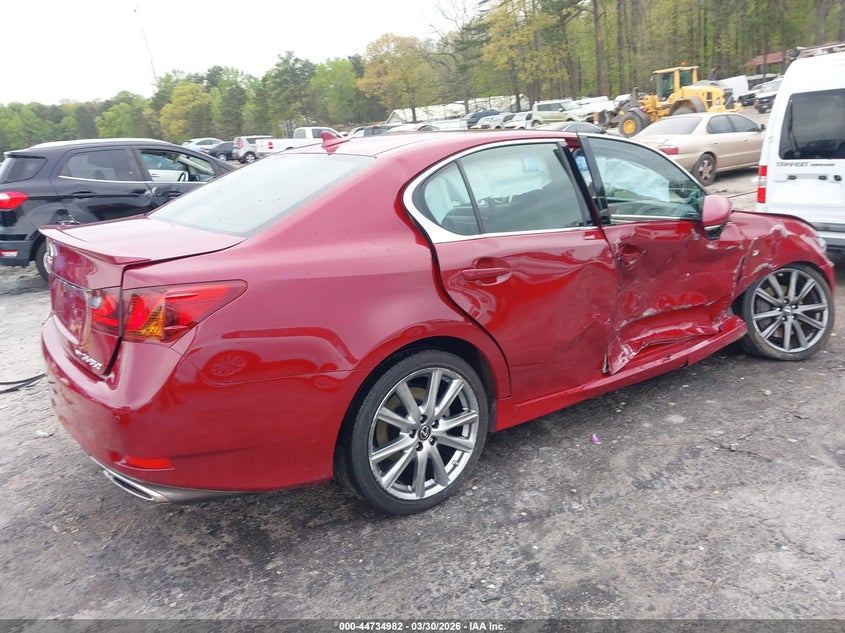 2013 Lexus Gs VIN JTHCE1BL1D5016792 IAAI salvage auction — SIDE, Wait Title, sold $2,800 on 2026-07-11 (photo 4)