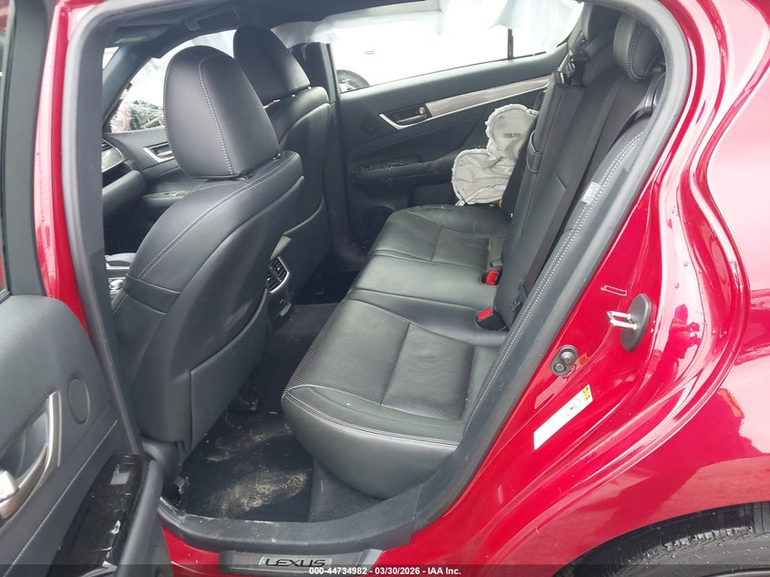 2013 Lexus Gs VIN JTHCE1BL1D5016792 IAAI salvage auction — SIDE, Wait Title, sold $2,800 on 2026-07-11 (photo 8)