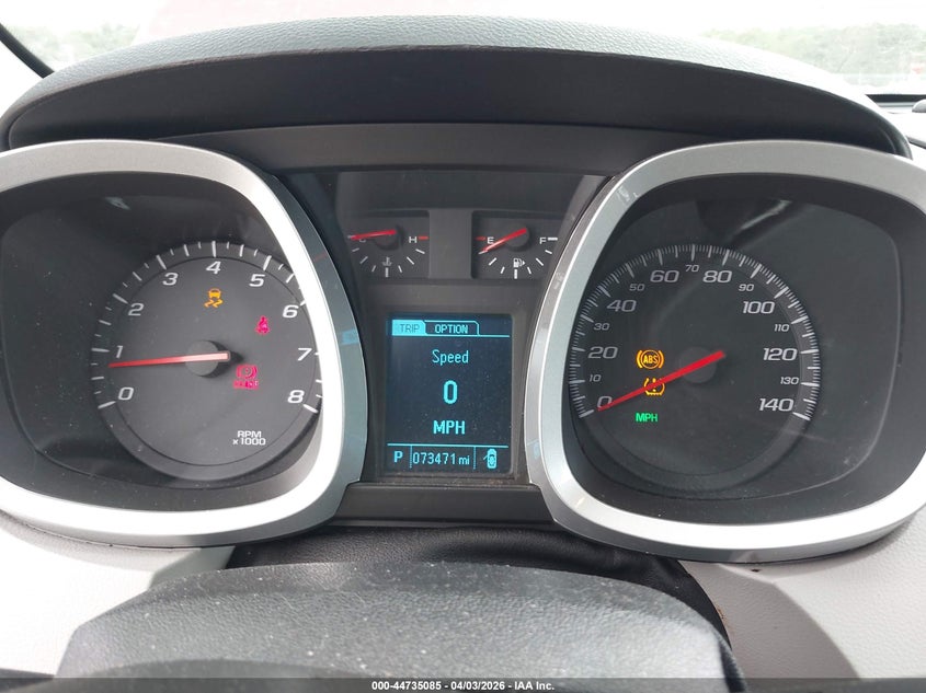 2015 Chevrolet Equinox VIN 2GNFLCE3XF6405232 IAAI salvage auction — FRONT END, Wait Title, sold $1,300 on 2026-07-20 (photo 7)