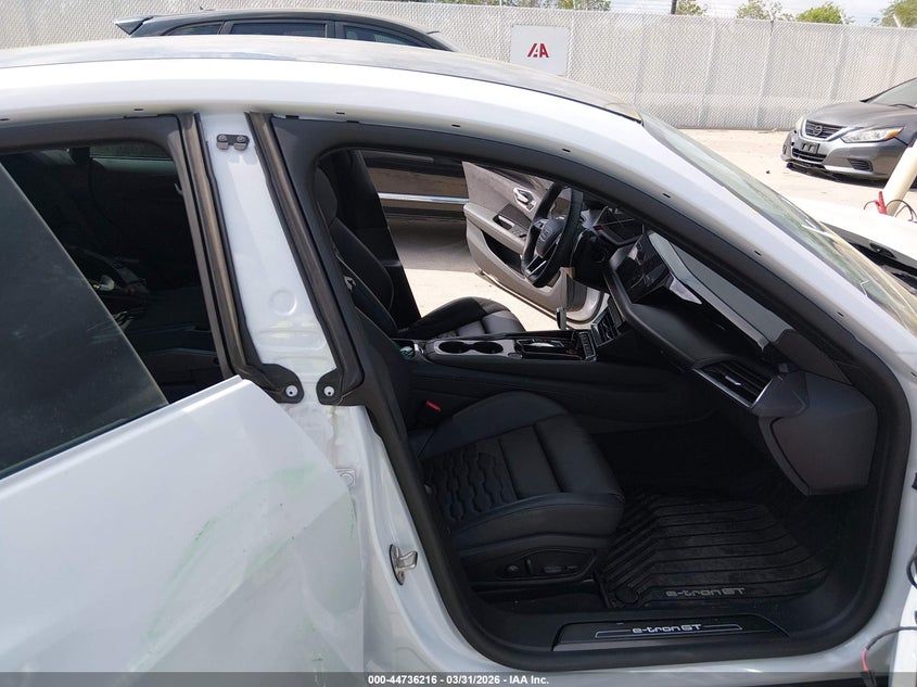 2024 Audi E-tron gt VIN WAUFJBFW1R7004445 IAAI salvage auction — Front & Rear, Original (Texas), sold $23,450 on 2026-06-18 (photo 5)