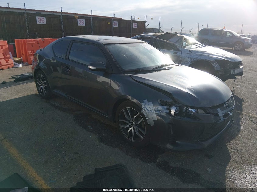 2014 Scion Tc VIN JTKJF5C77E3074362 IAAI salvage auction — FRONT END, Salvage (Colorado), sold $725 on 2026-07-07 (photo 1)