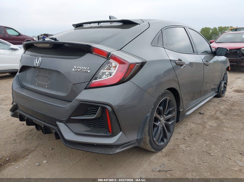 2020 Honda Civic VIN SHHFK7H90LU212062 IAAI salvage auction — FRONT END, Clear (Tennessee), sold $3,950 on 2026-07-29 (photo 4)