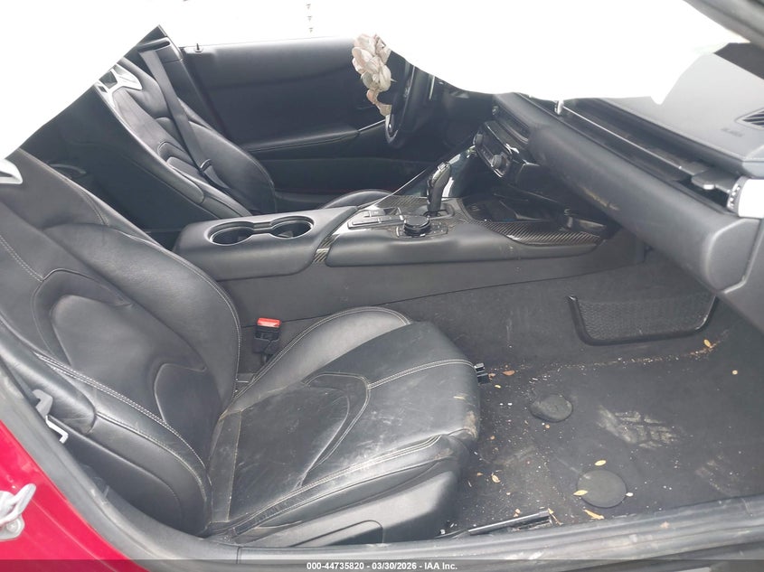 2021 Toyota Supra VIN WZ1DB0C00MW041644 IAAI salvage auction — FRONT END, Wait Title, sold $22,500 on 2026-07-06 (photo 5)