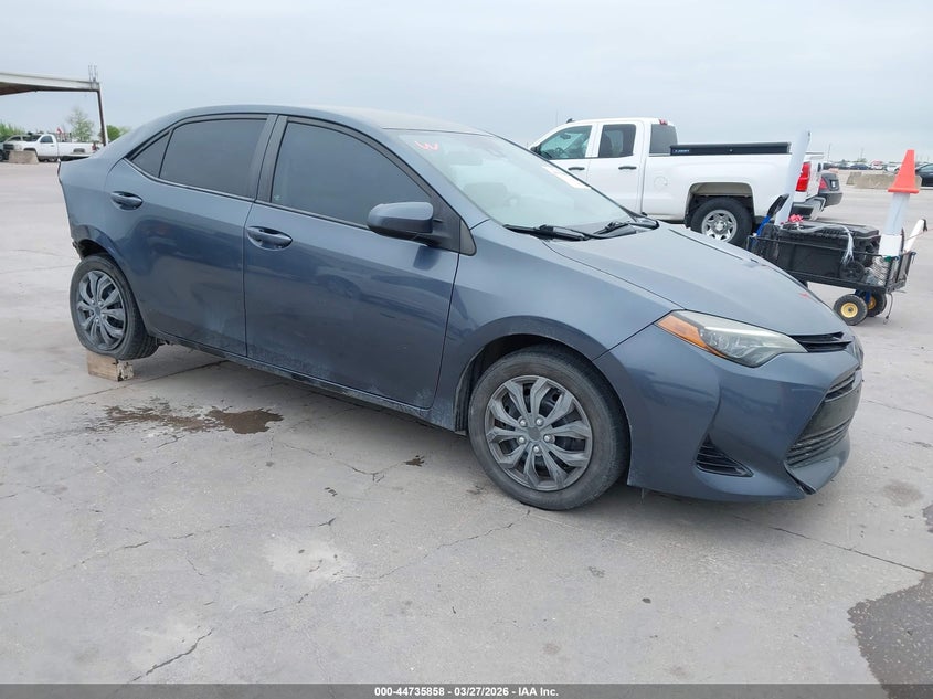 2017 Toyota Corolla VIN 5YFBURHE9HP666857 IAAI salvage auction — LEFT SIDE, Original (Texas), sold $2,650 on 2026-07-08 (photo 1)