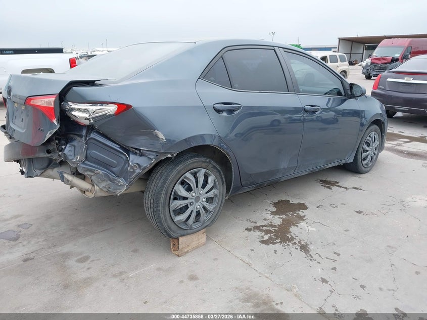 2017 Toyota Corolla VIN 5YFBURHE9HP666857 IAAI salvage auction — LEFT SIDE, Original (Texas), sold $2,650 on 2026-07-08 (photo 4)