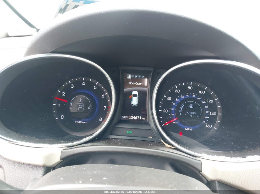 2014 Hyundai Santa fe VIN KM8SRDHF9EU075399 IAAI salvage auction — HAIL, Salvage (Iowa), sold $2,200 on 2026-07-28 (photo 7)
