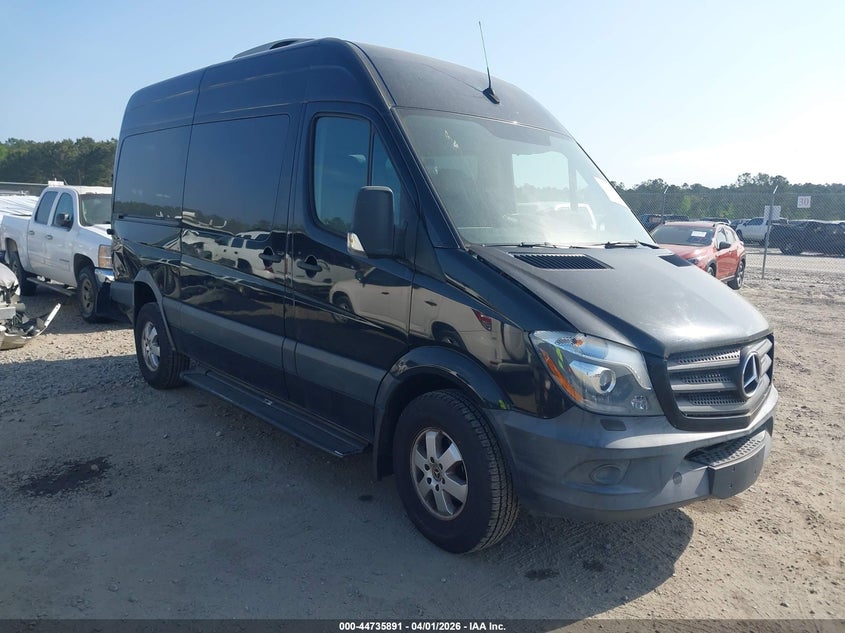 2018 Mercedes-benz Sprinter VIN WDZPE7CD2JP606478 IAAI salvage auction — REAR END, Wait Title, sold $10,100 on 2026-07-16 (photo 1)