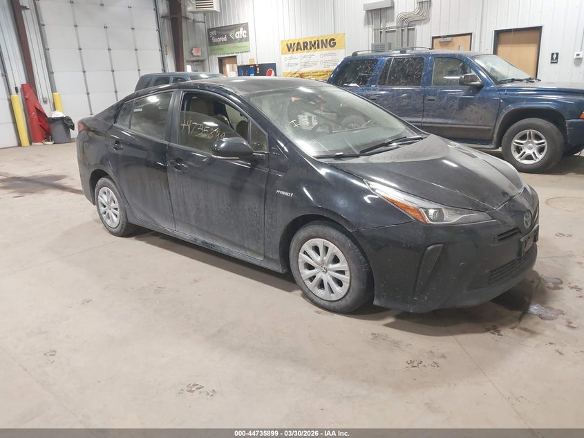 2019 Toyota Prius VIN JTDKARFU5K3076819 IAAI salvage auction — LEFT SIDE, Salvage (North Dakota), sold $2,750 on 2026-07-16 (photo 1)
