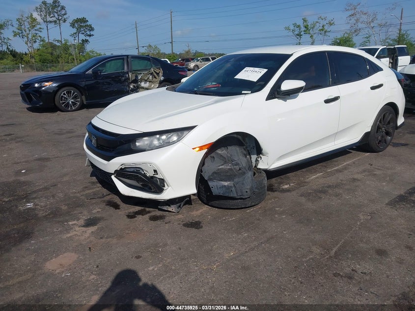 2019 Honda Civic VIN SHHFK7H46KU207872 IAAI salvage auction — LEFT FRONT, Wait Title, sold $4,650 on 2026-07-07 (photo 2)