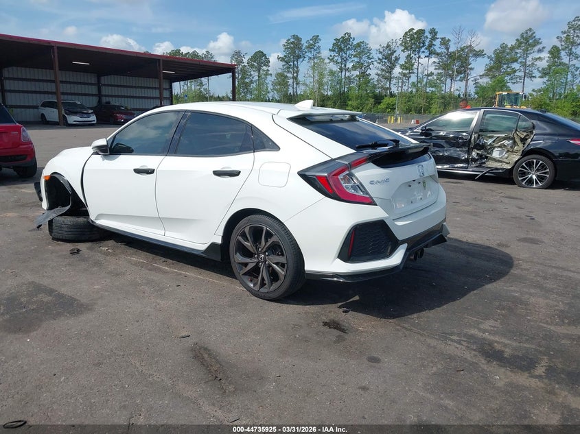 2019 Honda Civic VIN SHHFK7H46KU207872 IAAI salvage auction — LEFT FRONT, Wait Title, sold $4,650 on 2026-07-07 (photo 3)