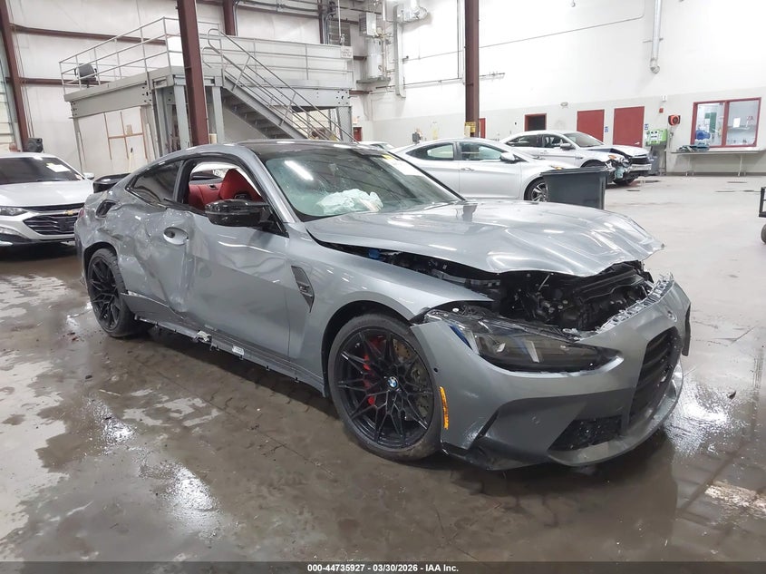 2025 BMW M4 VIN WBS33HK09SCU33990 — IAAI salvage auction photo
