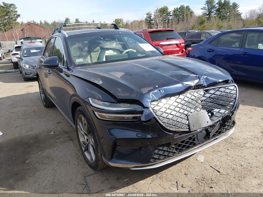 2025 Genesis Gv70 VIN 5NMMCET1XSH004845 IAAI salvage auction — FRONT END, Salvage Title, sold $21,550 on 2026-07-09 (photo 1)