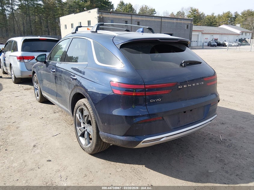 2025 Genesis Gv70 VIN 5NMMCET1XSH004845 IAAI salvage auction — FRONT END, Salvage Title, sold $21,550 on 2026-07-09 (photo 3)