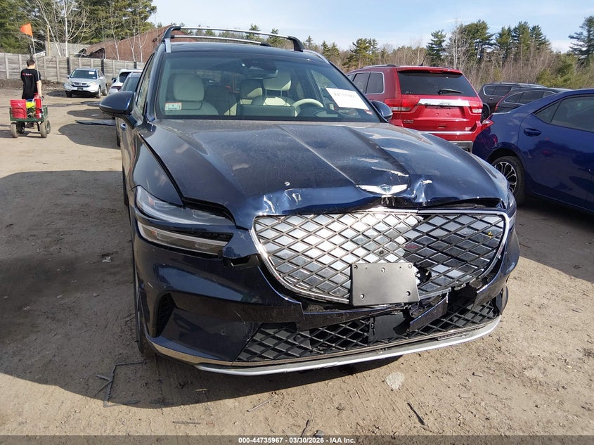 2025 Genesis Gv70 VIN 5NMMCET1XSH004845 IAAI salvage auction — FRONT END, Salvage Title, sold $21,550 on 2026-07-09 (photo 6)