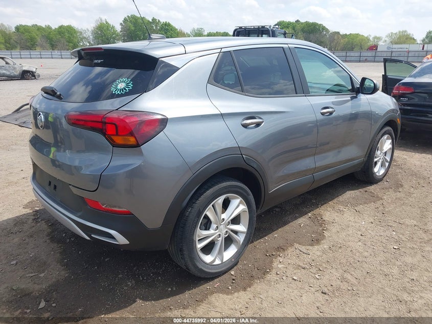 2021 Buick Encore gx VIN KL4MMBS29MB100019 IAAI salvage auction — FRONT END, Salvage (Arkansas), sold $3,550 on 2026-07-15 (photo 4)
