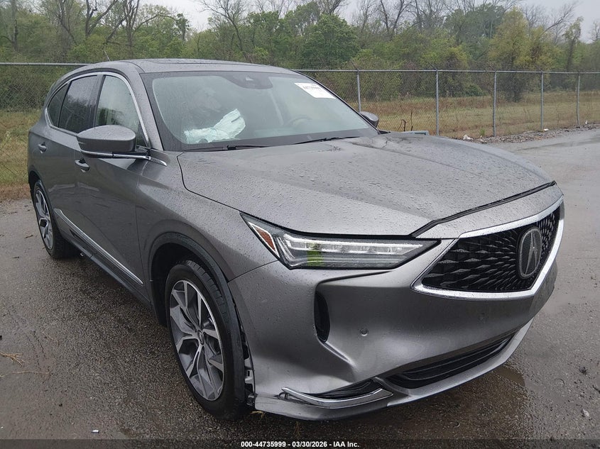 2022 Acura Mdx VIN 5J8YD9H41NL009364 IAAI salvage auction — FRONT END, Salvage (Louisiana), sold $12,300 on 2026-07-28 (photo 1)