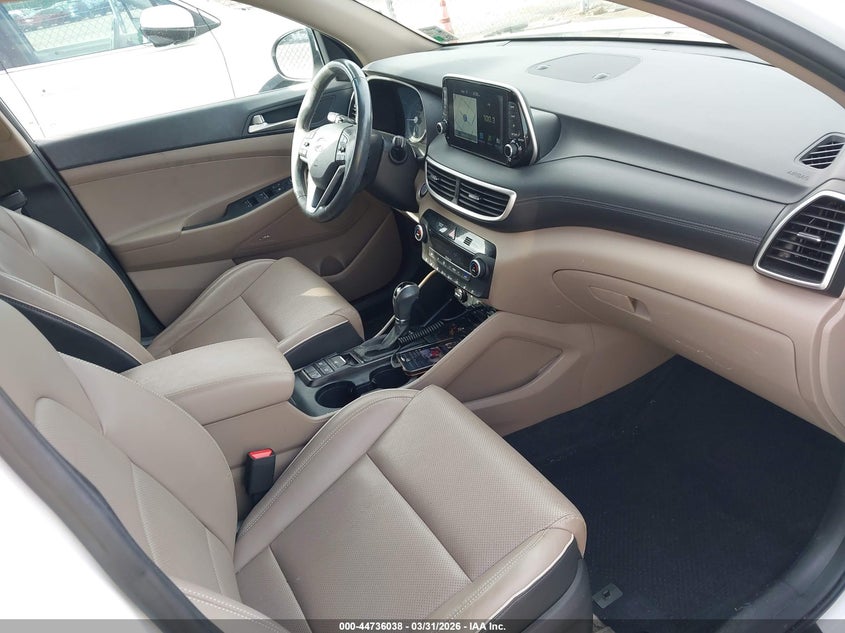2021 Hyundai Tucson VIN KM8J33ALXMU403418 IAAI salvage auction — LEFT FRONT, Wait Title, sold $5,050 on 2026-07-13 (photo 5)