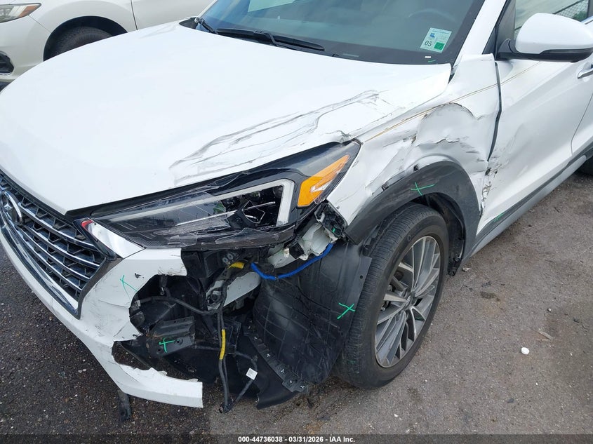 2021 Hyundai Tucson VIN KM8J33ALXMU403418 IAAI salvage auction — LEFT FRONT, Wait Title, sold $5,050 on 2026-07-13 (photo 6)