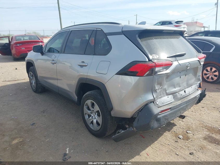 2021 Toyota Rav 4 VIN 2T3H1RFV2MC116309 IAAI salvage auction — REAR END, Salvage Title, sold $7,600 on 2026-07-30 (photo 3)
