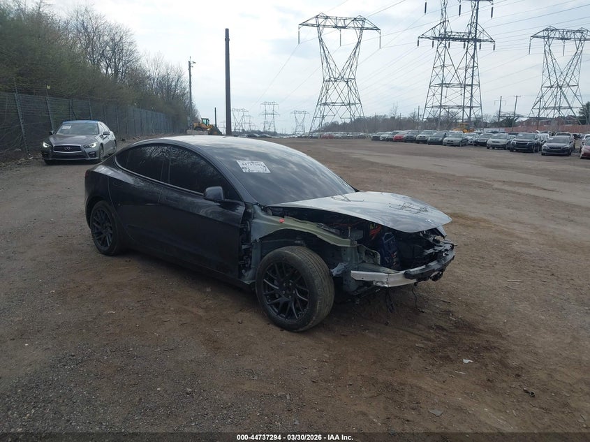 2025 Tesla Model 3 VIN 5YJ3E1EA9SF023321 — IAAI salvage auction photo