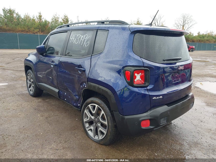 2017 Jeep Renegade VIN ZACCJBBB7HPF45557 IAAI salvage auction — LEFT SIDE, Clear (Indiana), sold $2,250 on 2026-07-07 (photo 6)