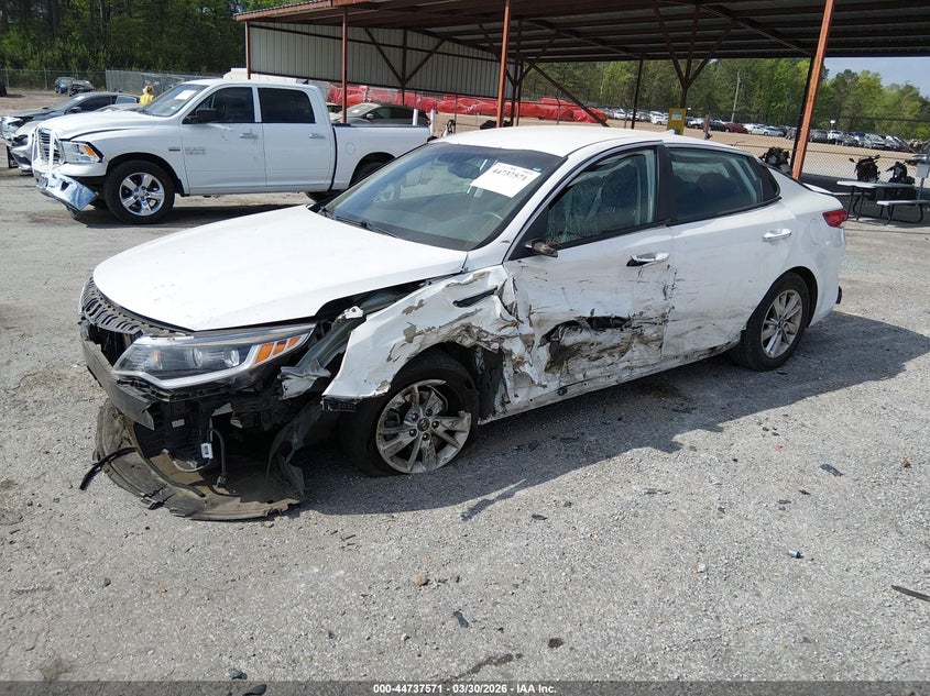 2016 Kia Optima VIN 5XXGT4L32GG035294 IAAI salvage auction — SIDE, Wait Title, sold $375 on 2026-07-22 (photo 2)
