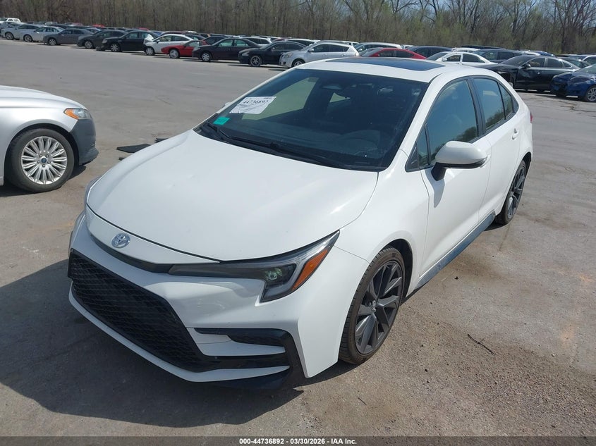 2023 Toyota Corolla VIN JTDP4MCE0PJ102582 IAAI salvage auction — HAIL, Salvage (Kansas), sold $10,200 on 2026-07-29 (photo 2)