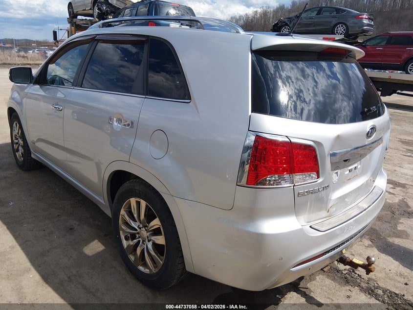 2012 Kia Sorento VIN 5XYKWDA22CG265774 IAAI salvage auction — REAR END, Salvage (West Virginia), sold $675 on 2026-07-11 (photo 3)