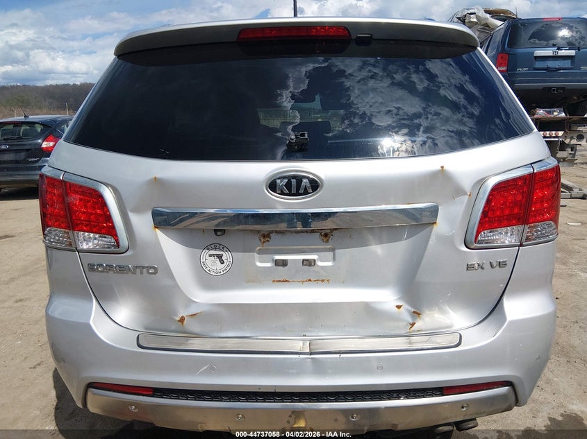 2012 Kia Sorento VIN 5XYKWDA22CG265774 IAAI salvage auction — REAR END, Salvage (West Virginia), sold $675 on 2026-07-11 (photo 6)