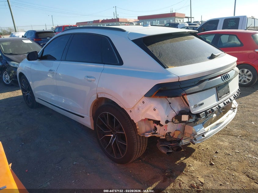 2023 Audi Sq8 VIN WA1AWBF13PD008606 IAAI salvage auction — REAR END, Clear (Tennessee), sold $47,050 on 2026-07-06 (photo 3)