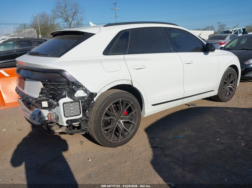 2023 Audi Sq8 VIN WA1AWBF13PD008606 IAAI salvage auction — REAR END, Clear (Tennessee), sold $47,050 on 2026-07-06 (photo 4)