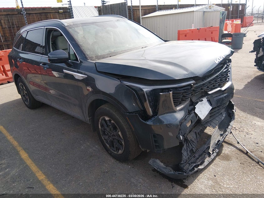 2024 Kia Sorento VIN 5XYRLDJC8RG300827 IAAI salvage auction — FRONT END, Salvage (Colorado), sold $6,200 on 2026-07-28 (photo 1)