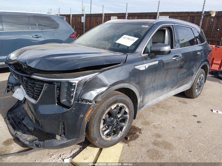 2024 Kia Sorento VIN 5XYRLDJC8RG300827 IAAI salvage auction — FRONT END, Salvage (Colorado), sold $6,200 on 2026-07-28 (photo 2)