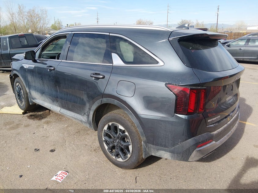 2024 Kia Sorento VIN 5XYRLDJC8RG300827 IAAI salvage auction — FRONT END, Salvage (Colorado), sold $6,200 on 2026-07-28 (photo 3)