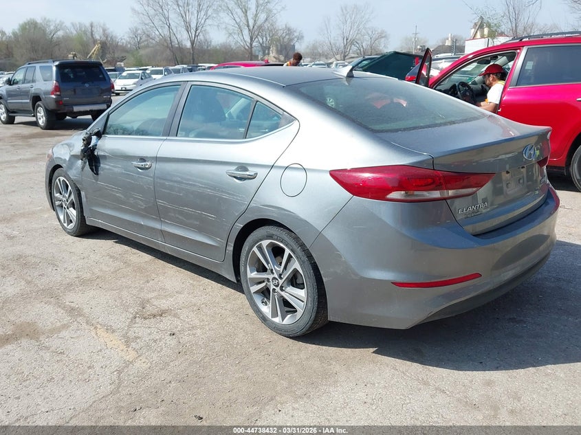 2017 Hyundai Elantra VIN KMHD84LF3HU297198 IAAI salvage auction — LEFT SIDE, Salvage (Kansas), sold $1,000 on 2026-07-29 (photo 3)