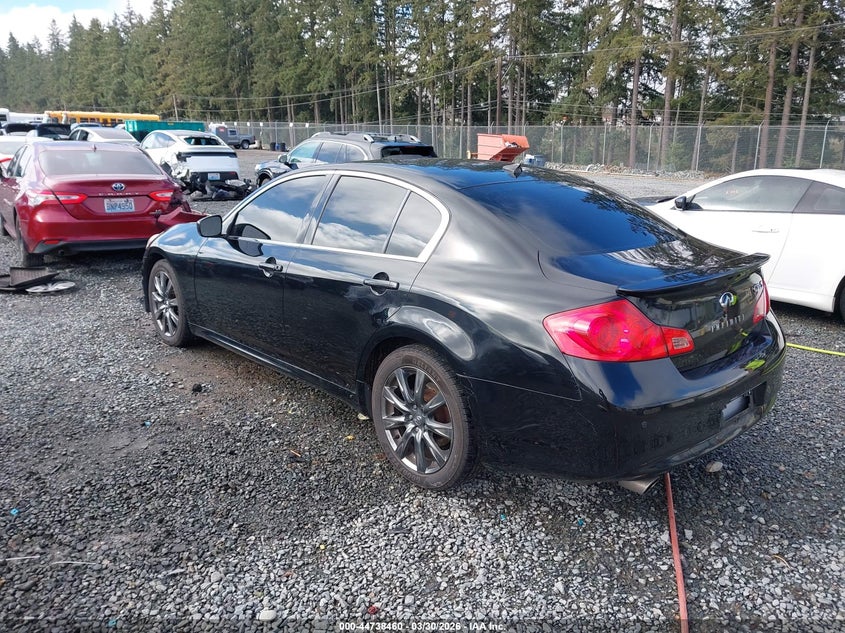 2012 Infiniti G VIN JN1CV6AR0CM672039 IAAI salvage auction — RIGHT SIDE, Wait Title, sold $825 on 2026-07-22 (photo 3)