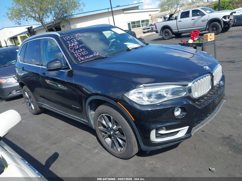 2018 BMW X5 VIN 5UXKR0C54J0X97729 IAAI salvage auction — REAR END, Wait Title, sold $6,500 on 2026-07-10 (photo 1)