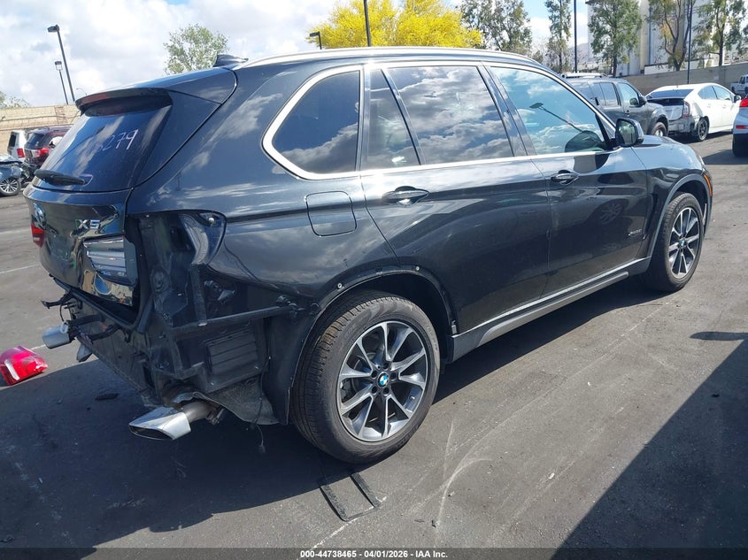 2018 BMW X5 VIN 5UXKR0C54J0X97729 IAAI salvage auction — REAR END, Wait Title, sold $6,500 on 2026-07-10 (photo 4)