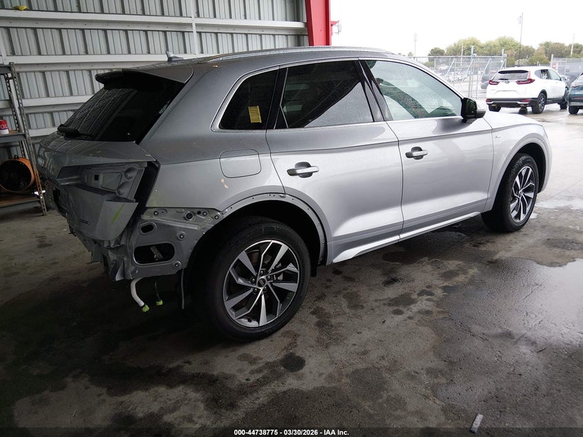 2023 Audi Q5 VIN WA1EAAFY6P2114230 IAAI salvage auction — REAR END, Rebuildable (Florida), sold $17,500 on 2026-07-30 (photo 4)