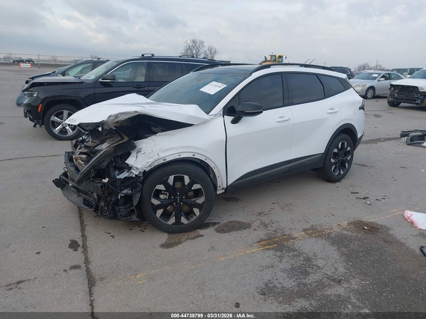 2023 Kia Sportage VIN 5XYK6CAF0PG081081 IAAI salvage auction — FRONT END, Salvage (Iowa), sold $25 on 2026-07-28 (photo 2)