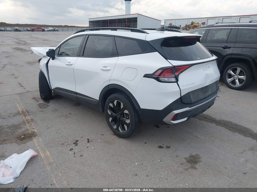 2023 Kia Sportage VIN 5XYK6CAF0PG081081 IAAI salvage auction — FRONT END, Salvage (Iowa), sold $25 on 2026-07-28 (photo 3)