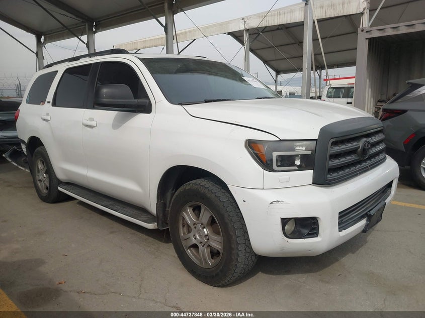 2010 Toyota Sequoia VIN 5TDZM5G19AS002321 IAAI salvage auction — REAR END, Salvage (California), sold $2,400 on 2026-07-29 (photo 1)