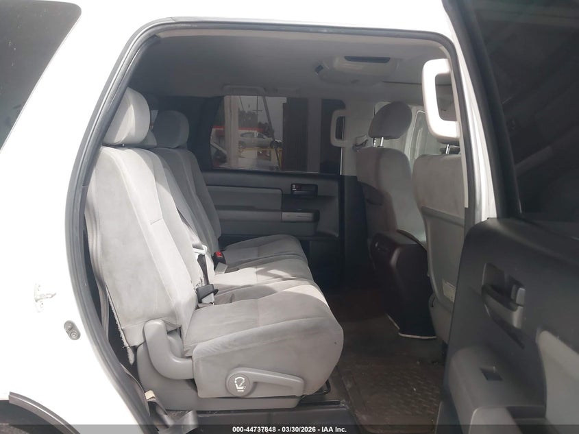 2010 Toyota Sequoia VIN 5TDZM5G19AS002321 IAAI salvage auction — REAR END, Salvage (California), sold $2,400 on 2026-07-29 (photo 8)