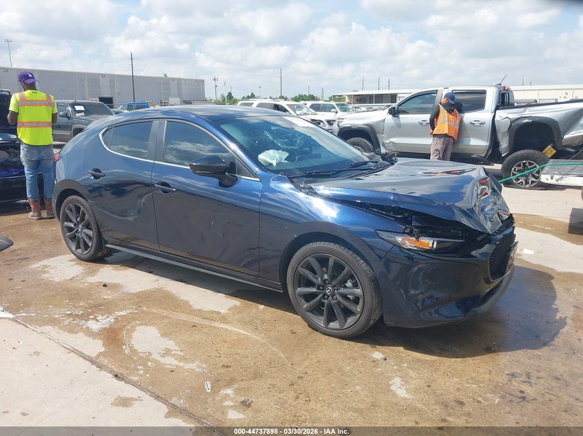 2026 Mazda 3 VIN JM1BPAKL8T1857408 IAAI salvage auction — FRONT END, Wait Title, sold $3,750 on 2026-07-09 (photo 1)