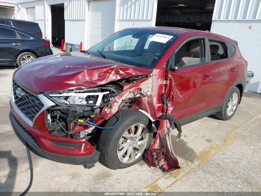 2020 Hyundai Tucson VIN KM8J23A44LU241263 IAAI salvage auction — LEFT FRONT, Wait Title, sold $3,600 on 2026-07-15 (photo 2)