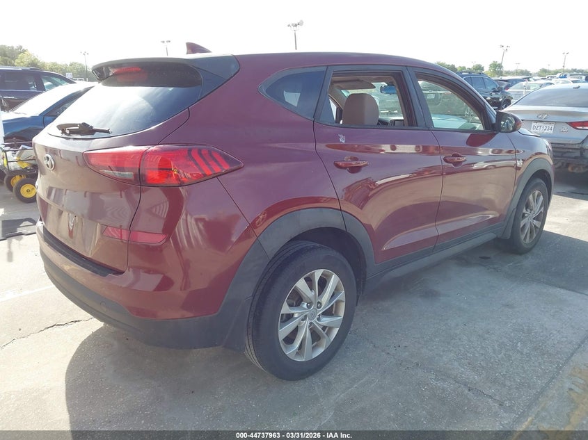2020 Hyundai Tucson VIN KM8J23A44LU241263 IAAI salvage auction — LEFT FRONT, Wait Title, sold $3,600 on 2026-07-15 (photo 4)