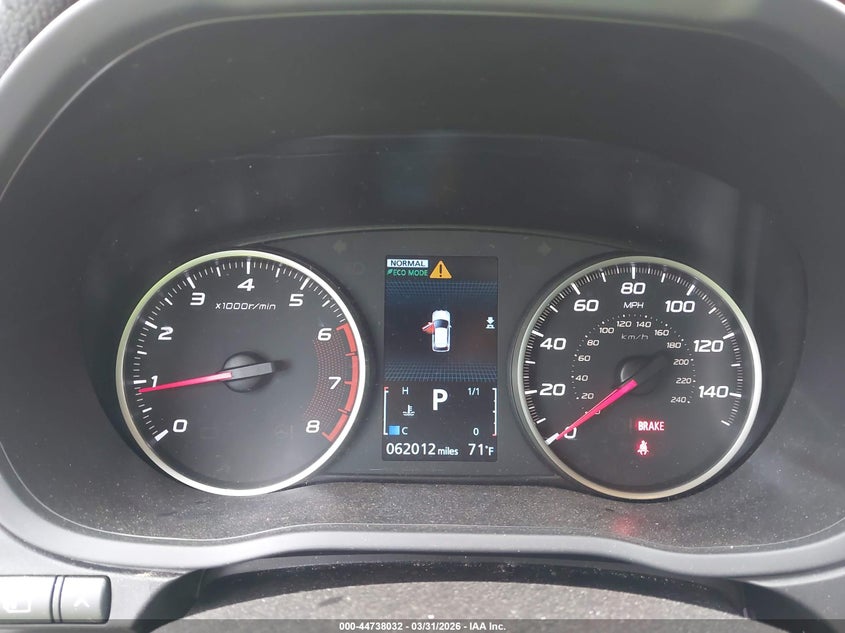 2024 Mitsubishi Eclipse cross VIN JA4ATVAA1RZ065703 IAAI salvage auction — FRONT END, Salvage (Ohio), sold $5,200 on 2026-07-30 (photo 7)