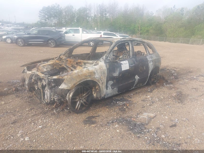 2017 Audi Q5 VIN WA1D7AFP8HA016793 IAAI salvage auction — BURN, Junking Certificate (Mississippi), sold $200 on 2026-07-16 (photo 2)